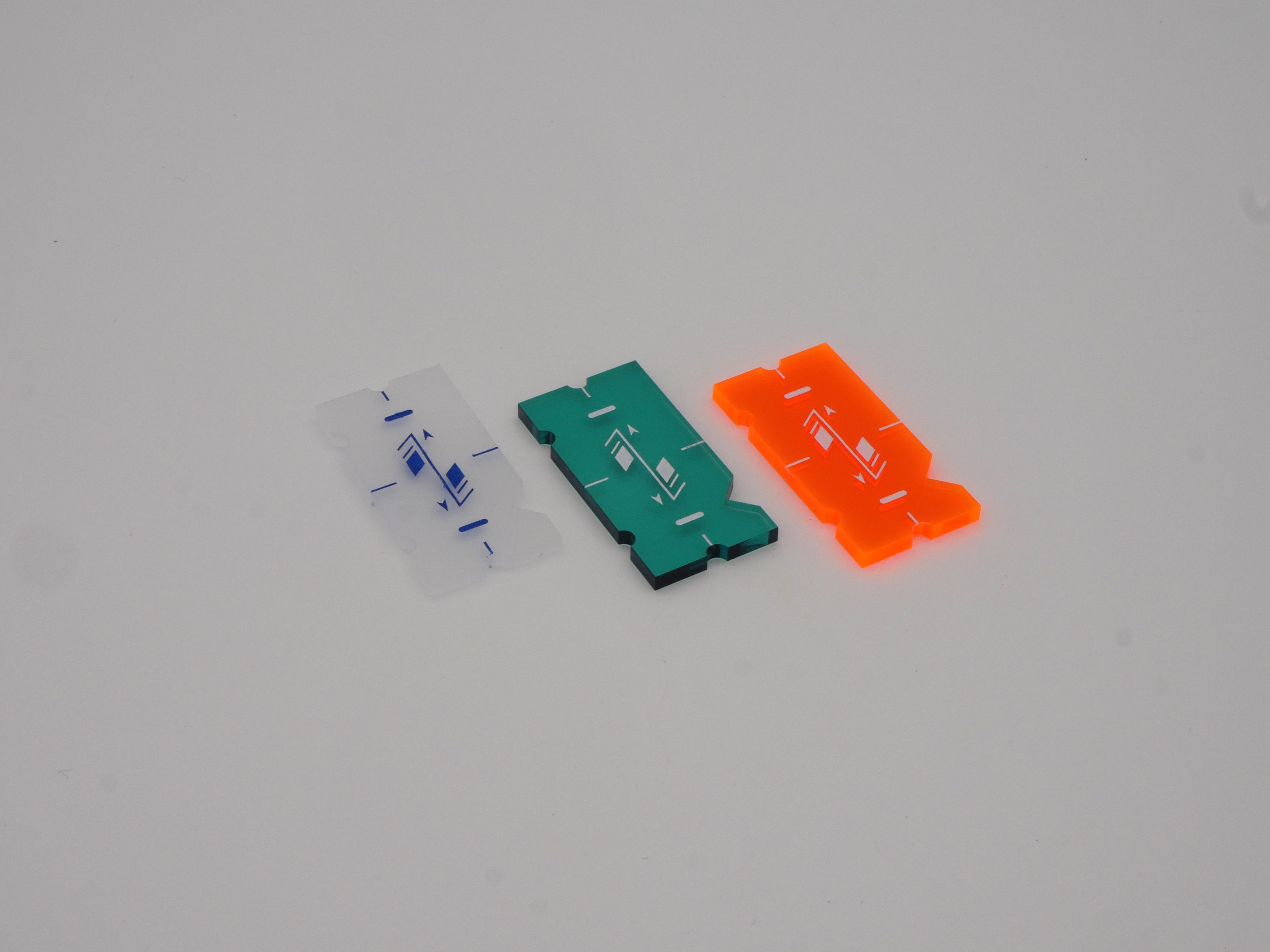 Maneuver Templates Xwing Acrylic Accessories Etsy