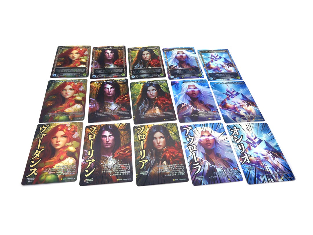 Alt Art Hero Cards - Flesh and Blood - Etsy