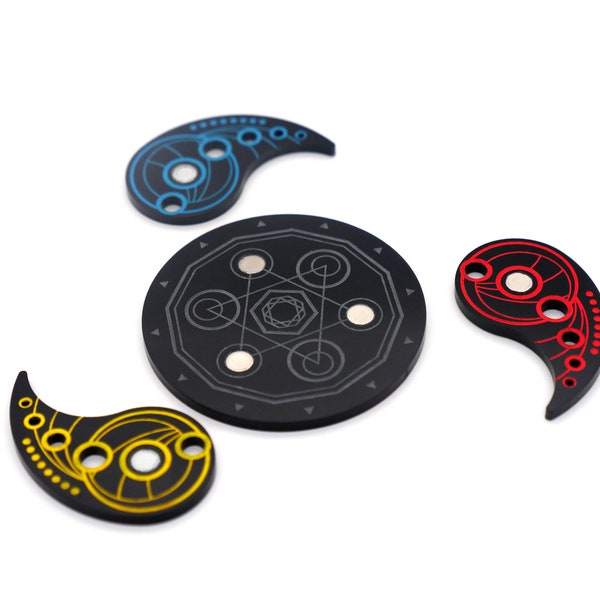 Magnetic Key Set - KeyForge Acrylic Accessories