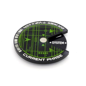 Phase Reminder Dial - X-Wing Acrylic Accessories