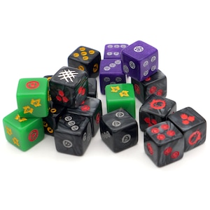 Dice counters - Flesh and Blood Acrylic Accessories