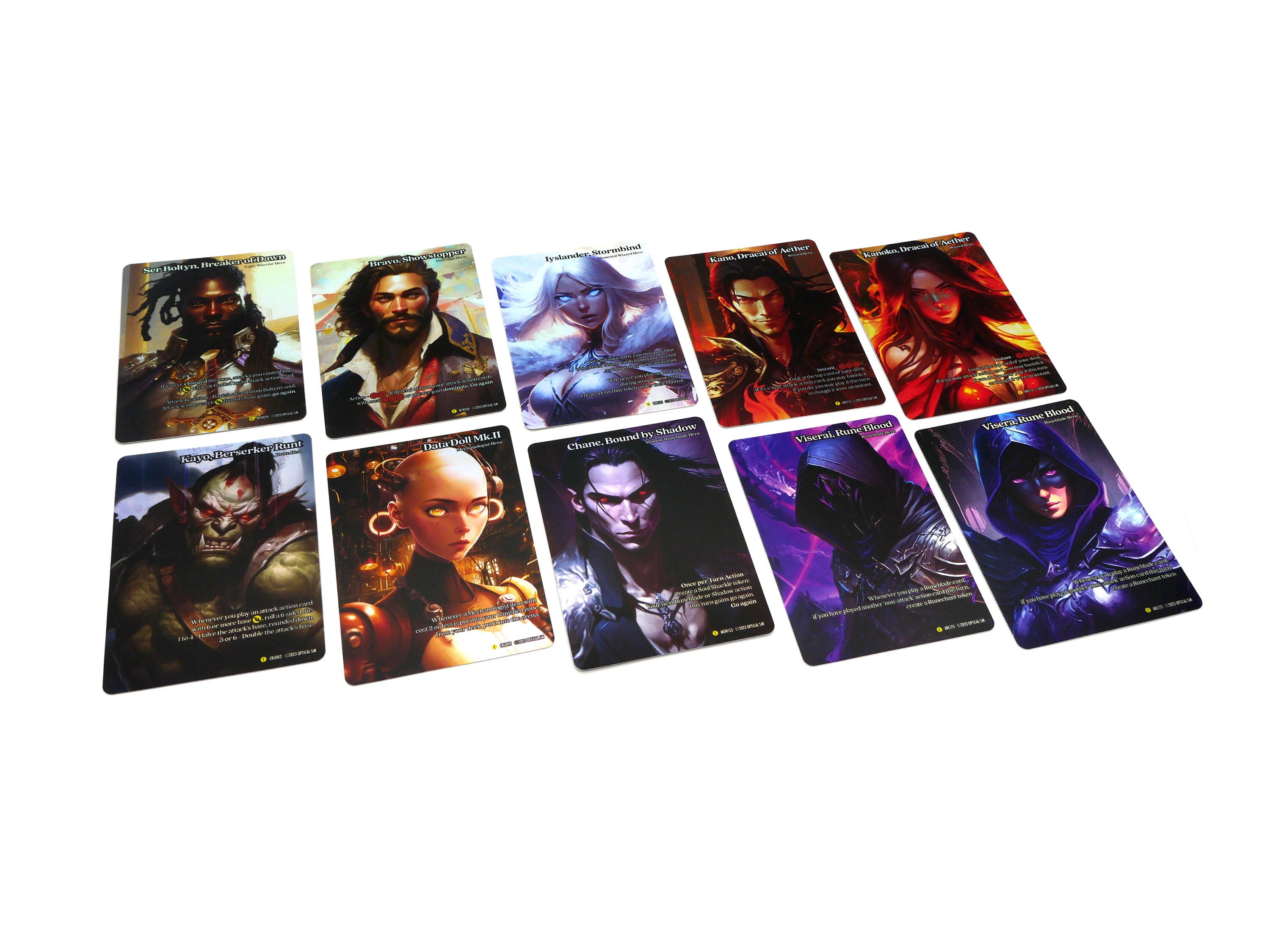 flesh and blood custom cards Alt Art Hero Cards - Flesh and Blood