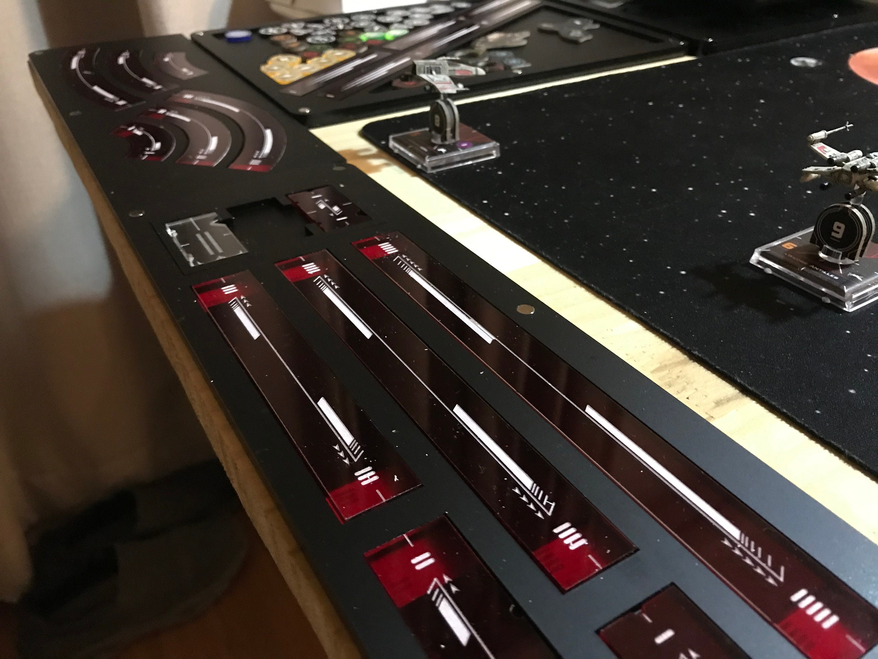 Maneuver Templates Xwing Acrylic Accessory Etsy