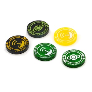 Passive Sensor Tokens - X-Wing Acrylic Tokens