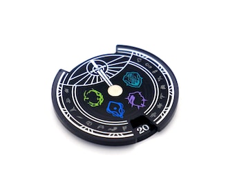 Health Dial - Flesh and Blood Acrylic Accessories