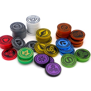 Token Set - Flesh and Blood Acrylic Tokens