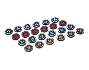 Mana Token Set - Sorcery TCG Acrylic Tokens