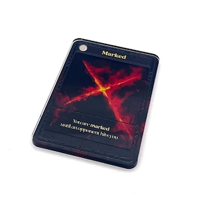 Mini Card sized Tokens - Flesh and Blood Acrylic Accessories