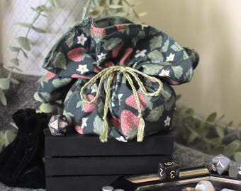 Strawberry Dice Bag