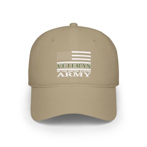 Casquette de baseball discrète pour vétéran militaire, casquette de l'armée, chapeau de vétéran, chapeau de papa, cadeau militaire, cadeau de vétéran de l'armée