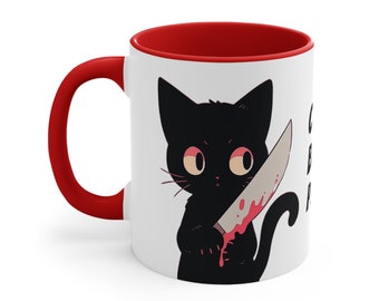 Funny Cat Coffee Mug, 11oz