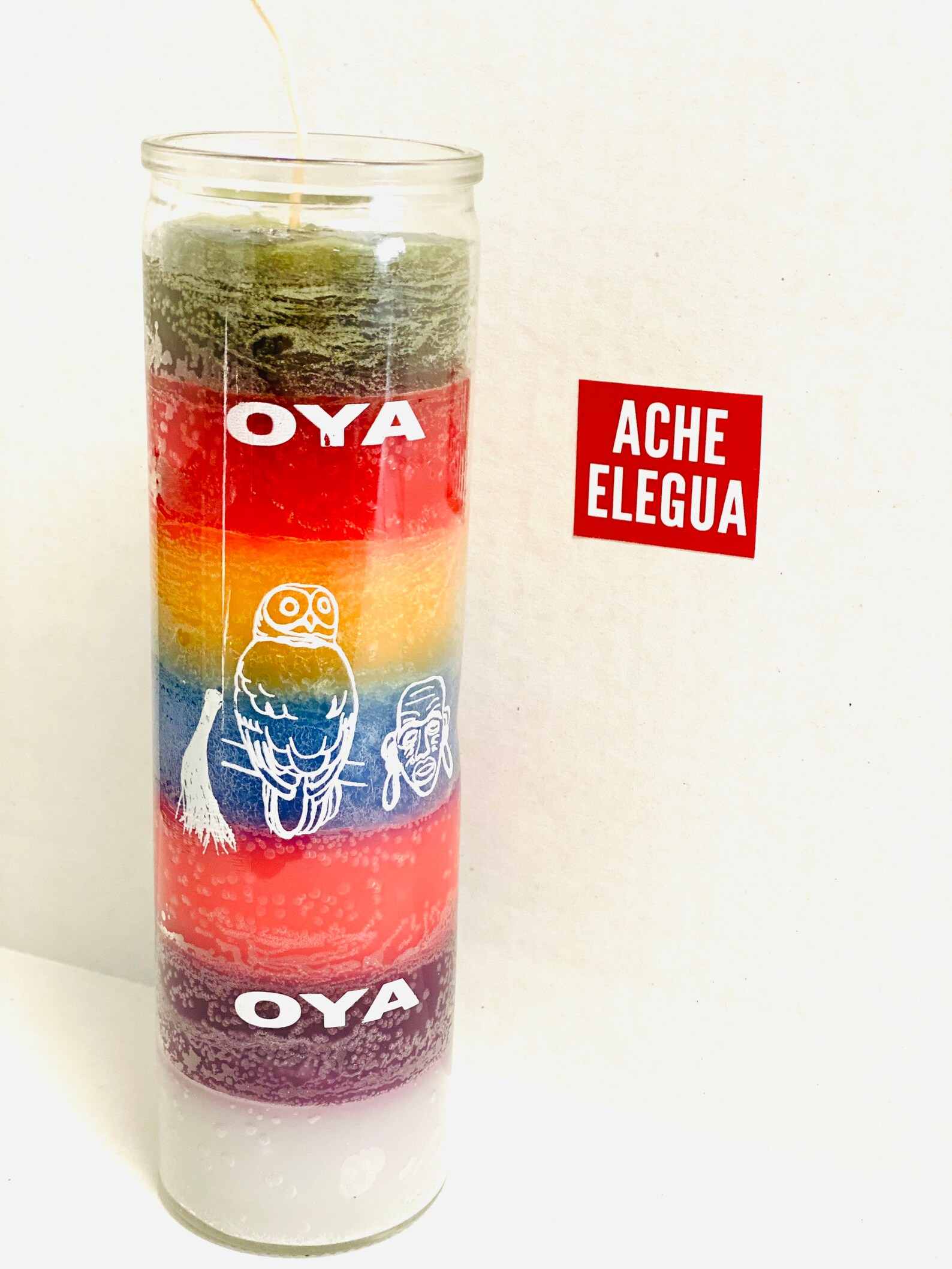 OYA 7 Day Candle Color Candle 7 days OYA Colors Etsy