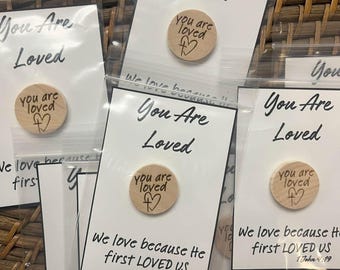 100 you are loved pocket token