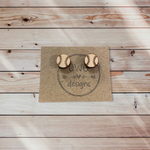 Baseball Earrings Etsy