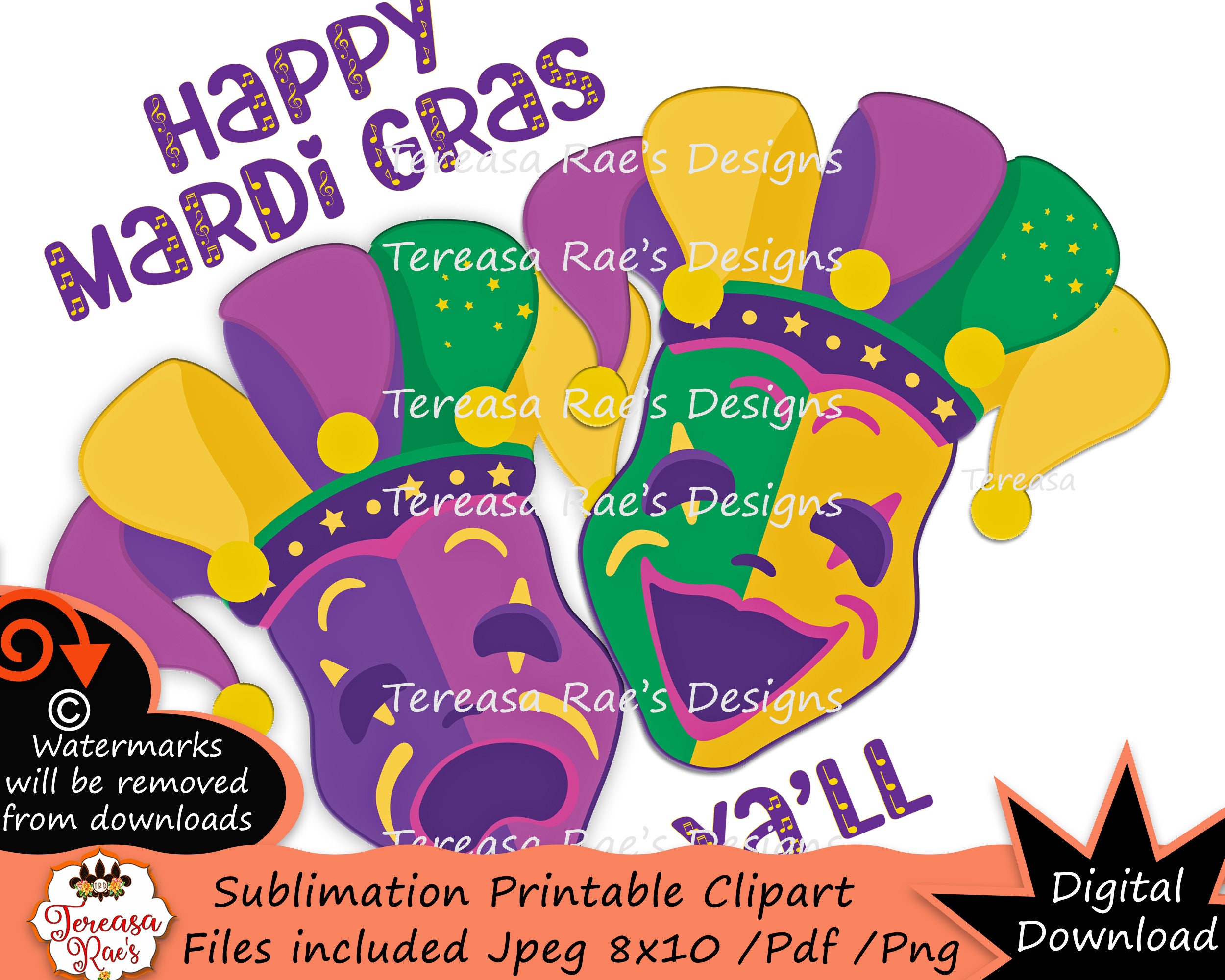 mardi gras mask happy sad