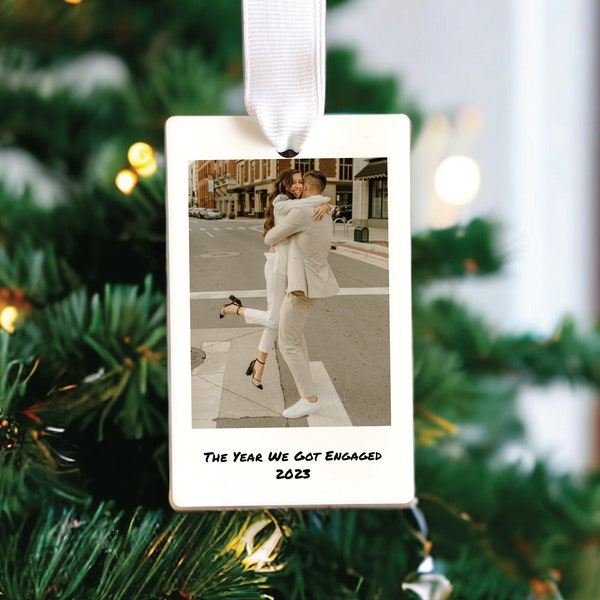 Custom Photo Christmas Ornament 2023 | | Couples Christmas Gift | Picture Christmas Ornament | Personalized Ornament | Holiday Gifts For Her