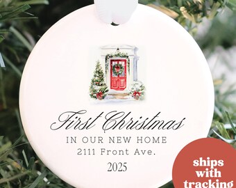 Adorno navideño para tu primera casa 2025, regalo para tu nueva casa