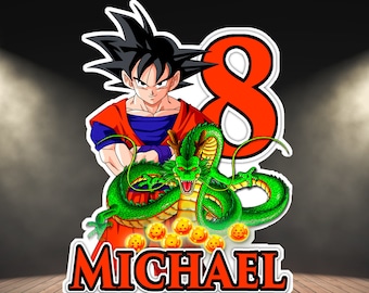 Dragon Ball Z Cake Topper Etsy Dragon Ball Z Cake Topper Etsy