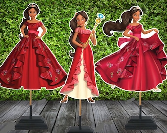 Prinses Elena van Avalor, tafeldecoratie, tafeldecoratie, feestdecoratie, verjaardagsfeestje