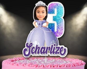 Custom Cake Topper Princess Sofia