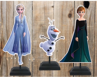 Frozen 2 Centerpiece/ Table Decor/ Party Decoration