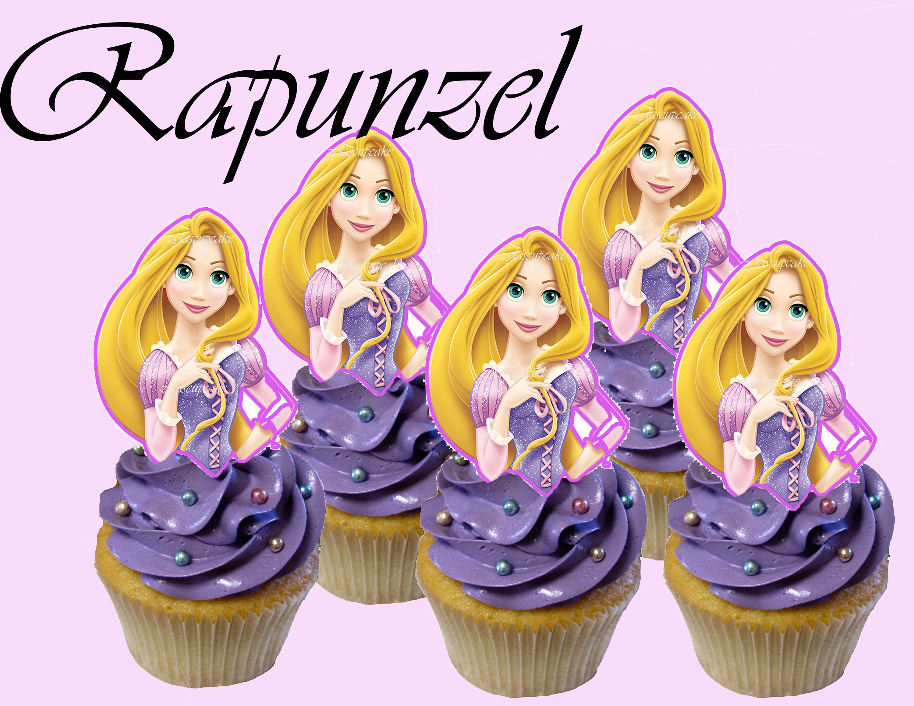 Agregar Mediante ritmo rapunzel cupcake toppers Perenne Discriminar Digital
