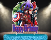 Avengers Cake Topper Instant Download DIY Printable - Etsy