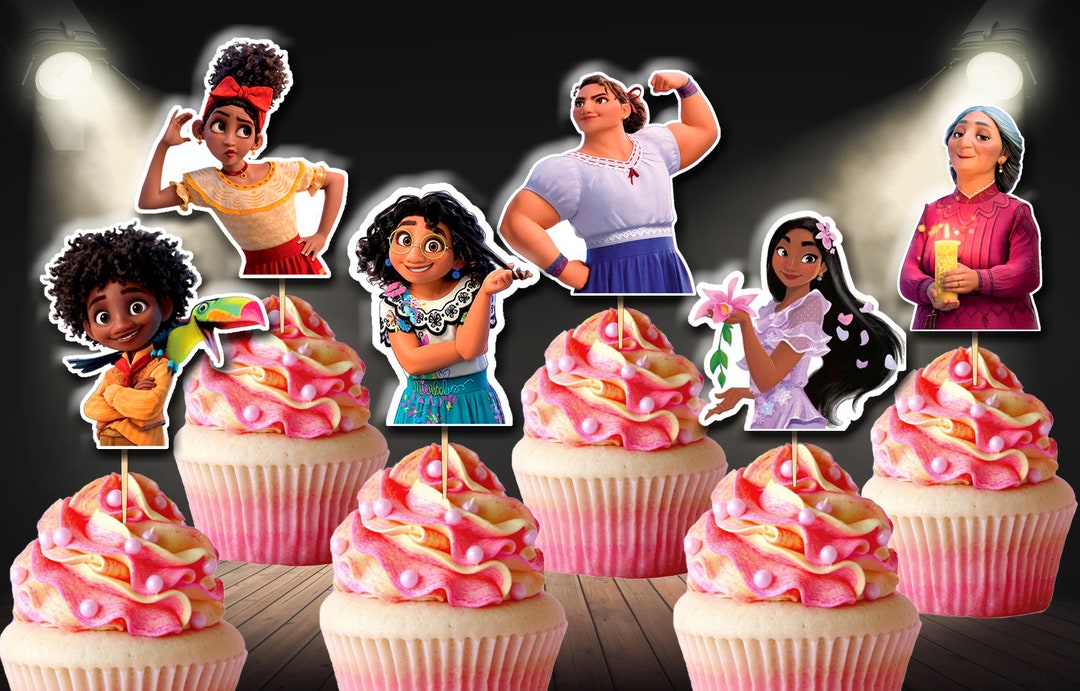 Encanto Cupcake Toppers, Cupcake Topper, Cupcake Decoration, Topper Etsy