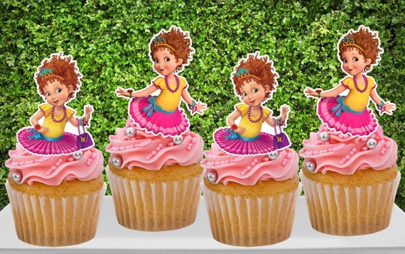Fancy Nancy Cupcake Toppers 12 Pieces | Etsy