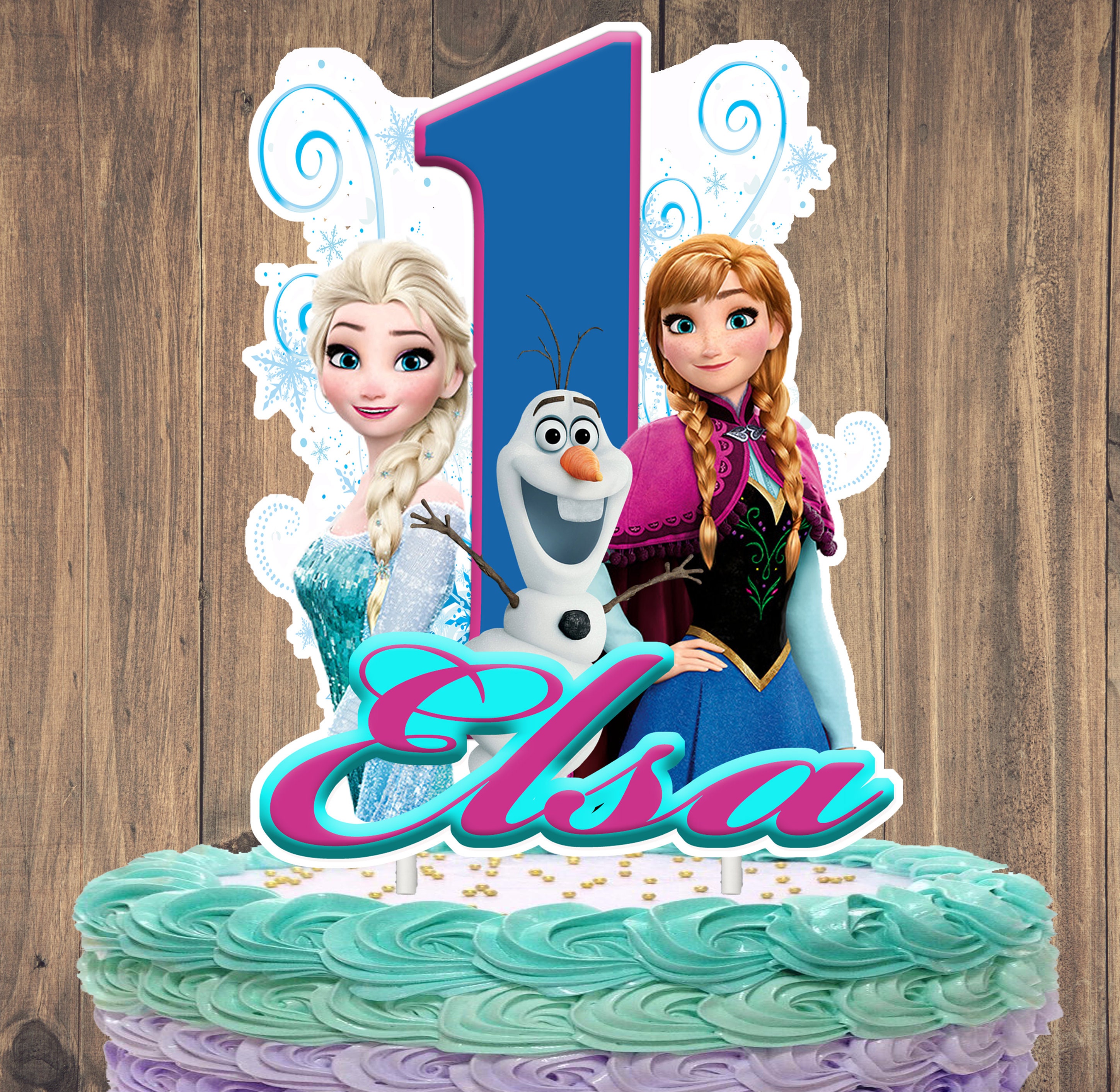Decorazioni Torta Frozen 42 Pezzi Accessori Torte ，con Decorazione a Nuvola  Scrivibile e Cake Topper di Compleanno a Tema Frozen II per Festa di  Compleanno a Tema Per Ragazze : : Casa