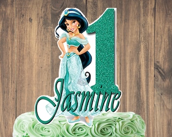 Princess Jasmine Cake Topper - Etsy Finland