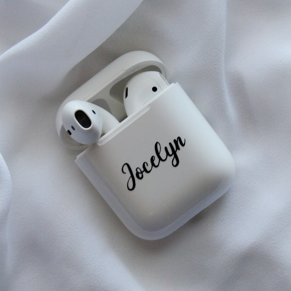 Custom AirPods Decal, AirPods Name Decal, AirPods Pro Decal, Custom Decal, Custom Name Decal, Apple AirPods, AirPods Pro, Custom AirPods