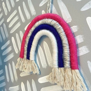 Macrame rainbow | Home Decor | Wall Decor | Boho | Nursery Decor | Wall Art