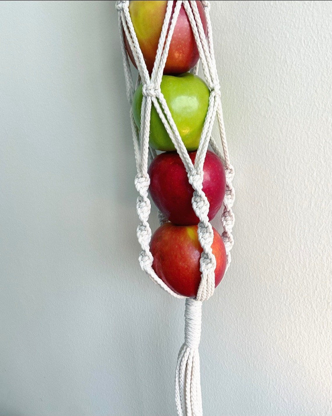 Macrame Fruit Hanger Fruit Holder Fruit Hammock Boho Etsy