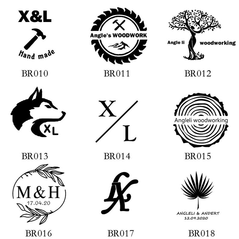 Custom Wood Branding Iron for Wood Workinglogo Etsy UK