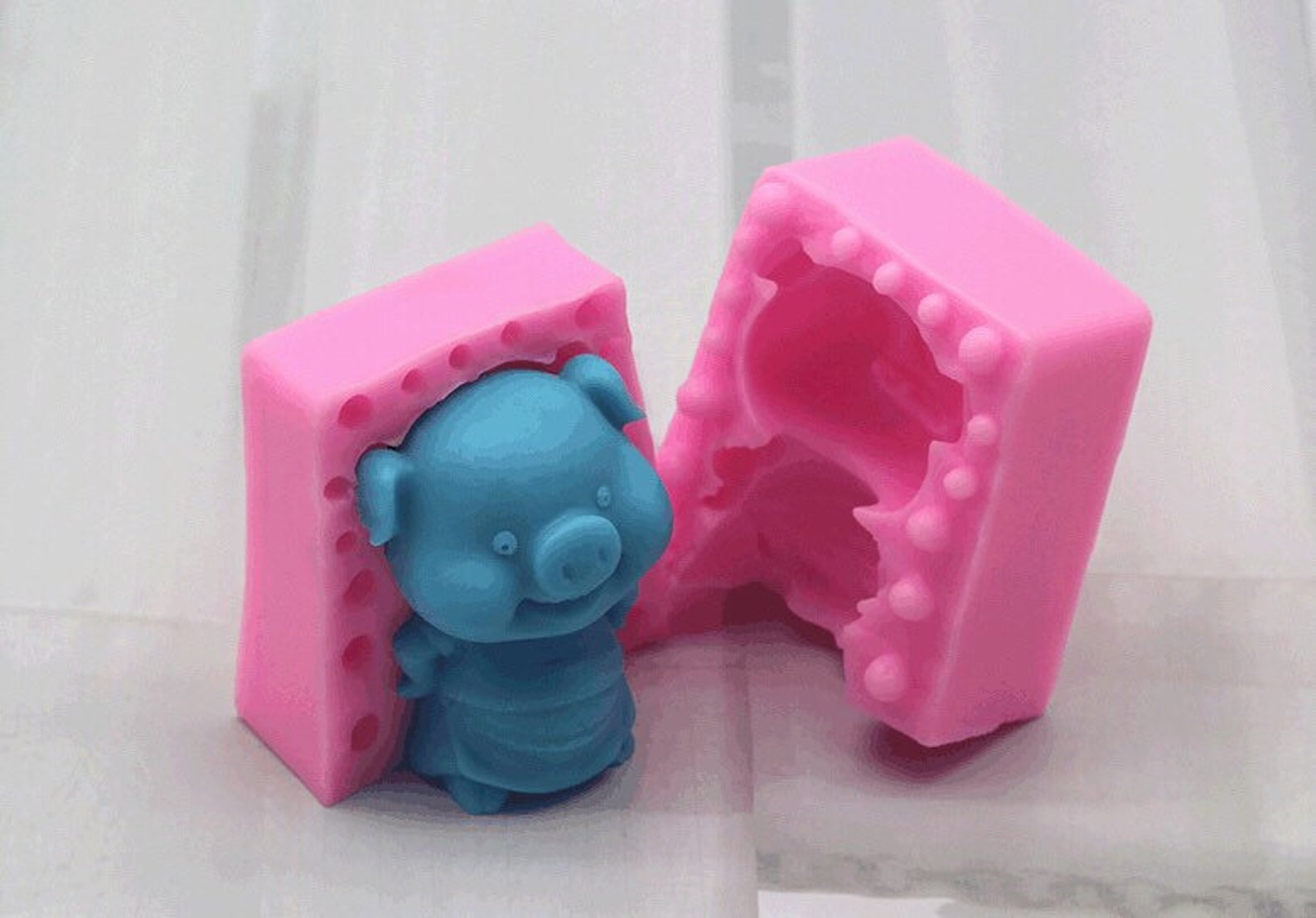 3D Cute Pig Silicone Mold/diy Pig Shape Mold/cute Litter Pig Etsy UK