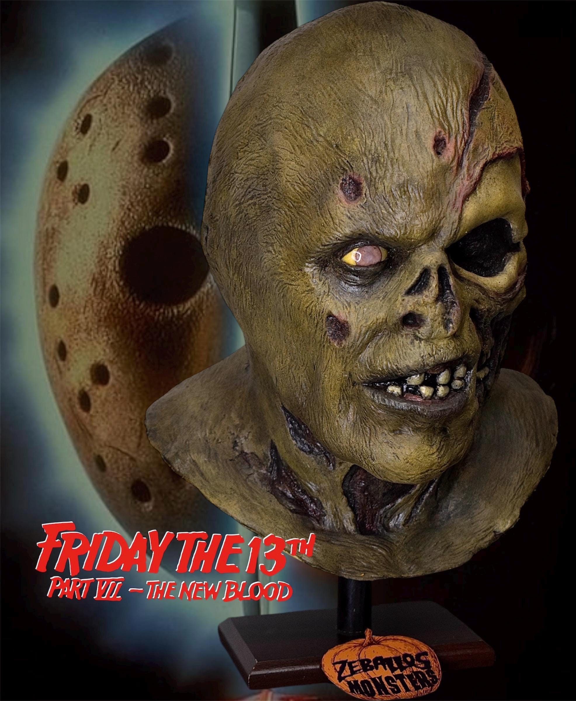 Ghost Jason 6in Bust | A New Kind Of Fear Customs Ghost Jason 6in Bust | A New Kind Of Fear Customs