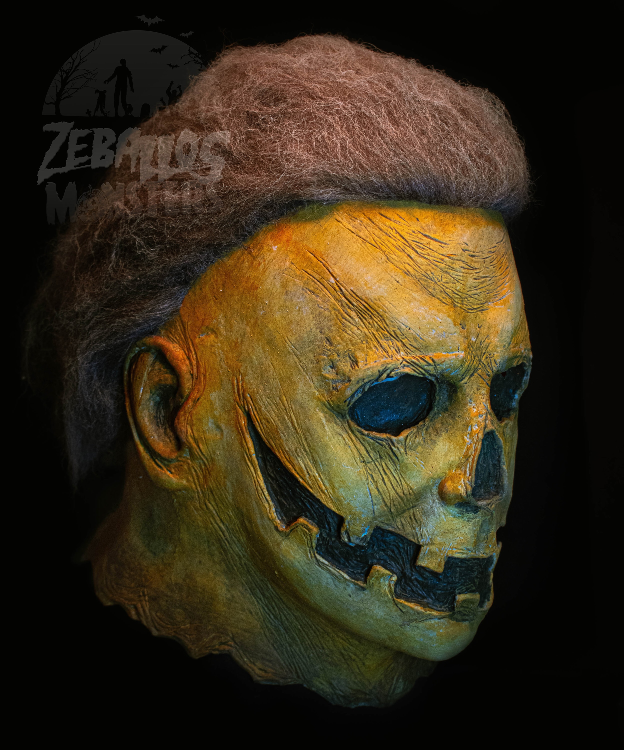 Michael Myers Pumpkin Version Latex Mask by Zeballos Monsters - Etsy