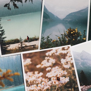 Banff Photo Postcard Prints- Canadian Rockies - Alberta, Canada - Banff Jasper Calgary | Peachybbyj
