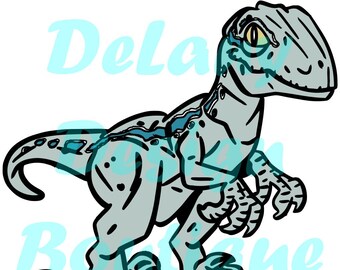 Custom Jurassic World Baby Blue Greeting Postcard Etsy Custom Jurassic World Baby Blue Greeting Postcard Etsy
