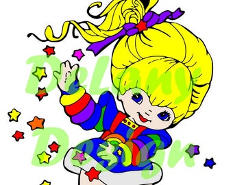 Download Rainbow Brite Svg Etsy