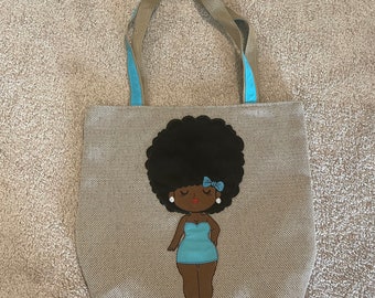 Our exclusive and adorable menina tote bag - made in Brazil