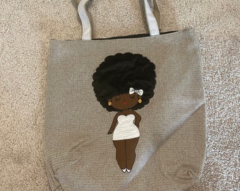 Our exclusive and adorable menina tote bag -made in Brazil just for you