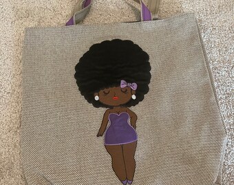 Our exclusive and adorable menina tote bag -made in Brazil just for you