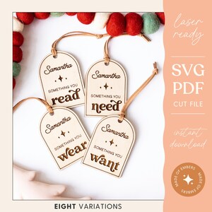 Quelque chose à cadeaux à lire Besoin envie de porter Fichier de coupe gravure bois SVG PDF
