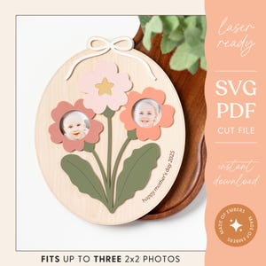 Benutzerdefinierte Blumenfotorahmen mit Bogen Bildanzeige Muttertag Geschenk Zeichen Vintage Blumenstrauß Holzbilderrahmen Sentimental Geschenk