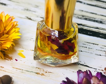 Aceite botánico para cutículas LISO (suave) / aceite hidratante natural para cutículas / aceite suavizante e hidratante para cutículas / aceite curativo para cutículas