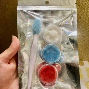 SWEET LIPS- Trial Pack! All natural exfoliating lip sugar scrub | organic whipped lip scrub | moisturizing organic lip scrub