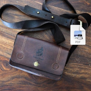 Leather Belt Bag PDF Pattern