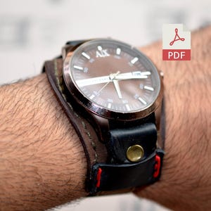 Leather Watch Strap PDF Pattern